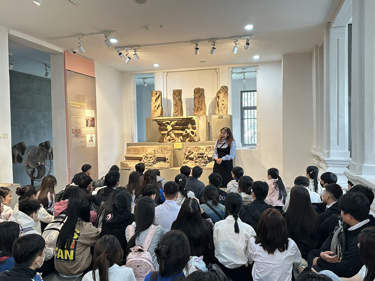 Hoạt động giáo dục tại Bảo tàng Điêu khắc Chăm Đà Nẵng