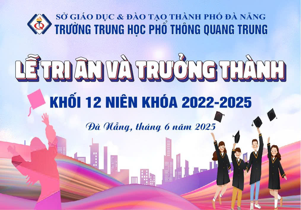 Lễ Tri ân và Trưởng thành, niên khóa 2022-2025