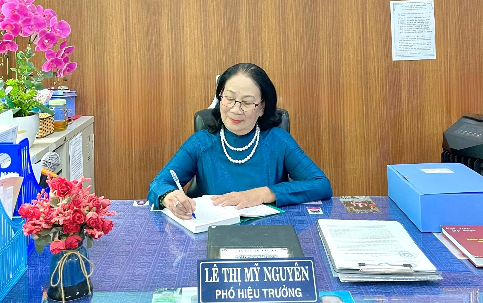 Tận tụy với nghề gieo chữ