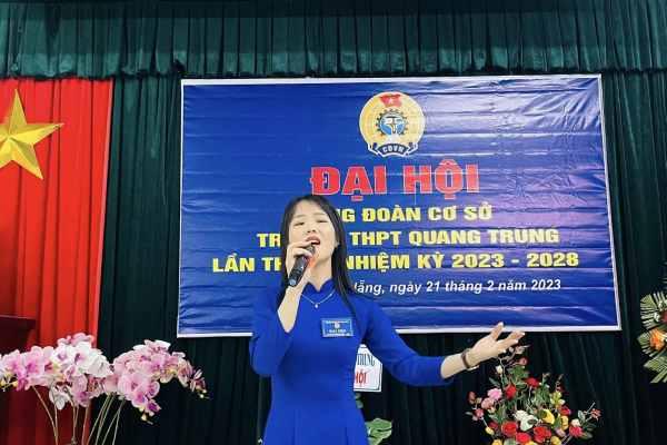 Tiết mục văn nghệ chào mừng Đại Hội Công Đoàn Cơ Sở